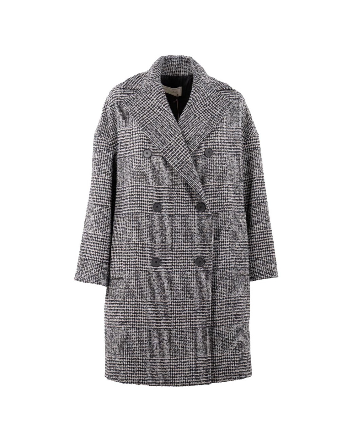 shop ANTONELLI  Cappotto: Antonelli cappotto "Gin Tropical".
Doppiopetto.
Colletto con reverse.
Maniche lunghe.
Motivo a quadri.
Composizione: 65% Poliestere, 20% Lana, 14% Acrilica, 1% altre fibre.
Made in Italy.. GIN TROPICAL P7093 888C-919 number 5095762